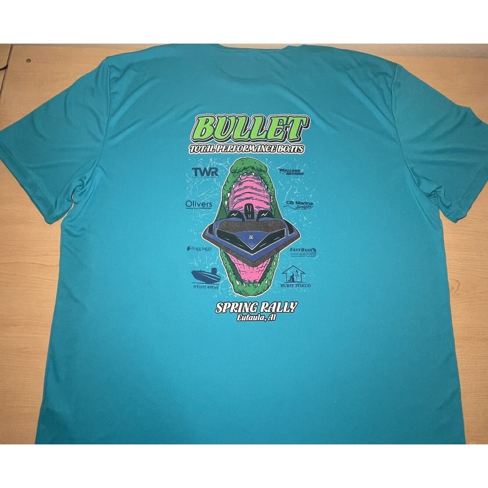Bullet Boats Short Sleeved Fishing Shirt